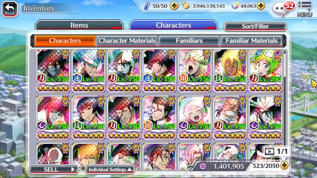 Bleach: Brave Souls Accounts [GLOBAL]48K Orbs|10th Rukia,9th(Gremy,Kenpchi,Ichg image 4