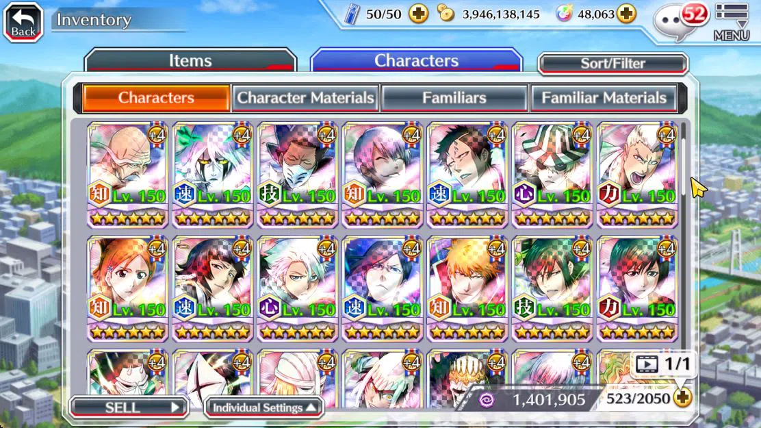 Bleach: Brave Souls Accounts [GLOBAL]48K Orbs|10th Rukia,9th(Gremy,Kenpchi,Ichg image 6