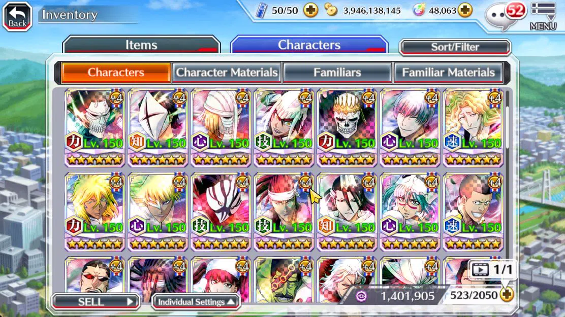 Bleach: Brave Souls Accounts [GLOBAL]48K Orbs|10th Rukia,9th(Gremy,Kenpchi,Ichg image 7