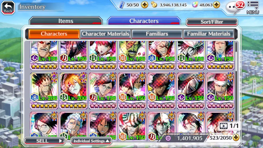 Bleach: Brave Souls Accounts [GLOBAL]48K Orbs|10th Rukia,9th(Gremy,Kenpchi,Ichg image 9