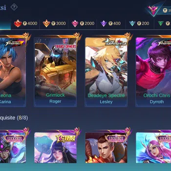 Mobile Legends: Bang Bang Collector Hero 132 Skin 373 | Legend Franco | KOF Dyrroth |  image 1