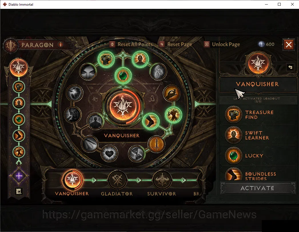 Diablo Immortal Accounts NA-Chains Of Honor|CS ON|Lv60(628)|Wizard|CR 37k|R image 8