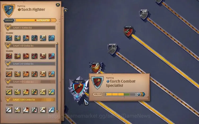 Albion Online Accounts High-End ASIA|331M Total Fame|5 WP Lv 100+ PVP&PVE Build|4 Off Hand Lv 100+|3 T7 GatheringTool|19,8M 12