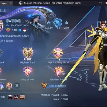 Mobile Legends: Bang Bang Collector Global |Hero 132|Skin 507|Mega|Legend Franco,Freya image 1