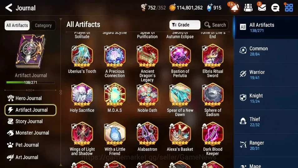 Epic Seven Accounts Asia| 30 ML (BArunka,NMLuna,RueleOfLight,LCBellona image 10