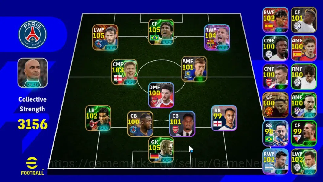 eFootball Accounts Android|2BigTime K.Kvaratskhella,Diego Forlan,Epic image 1