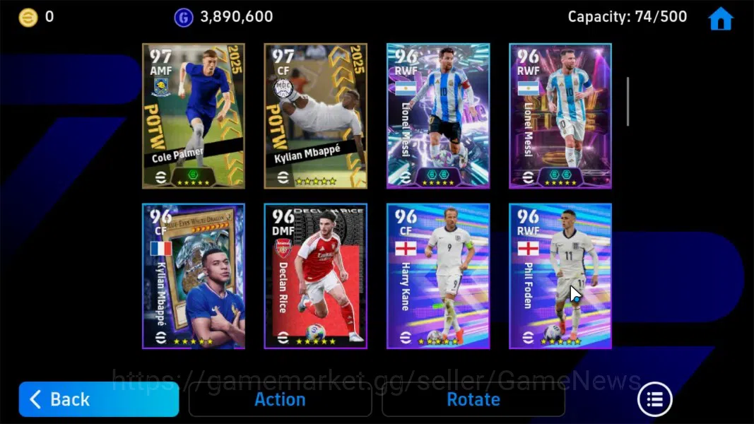 eFootball Accounts Android|2BigTime K.Kvaratskhella,Diego Forlan,Epic image 6