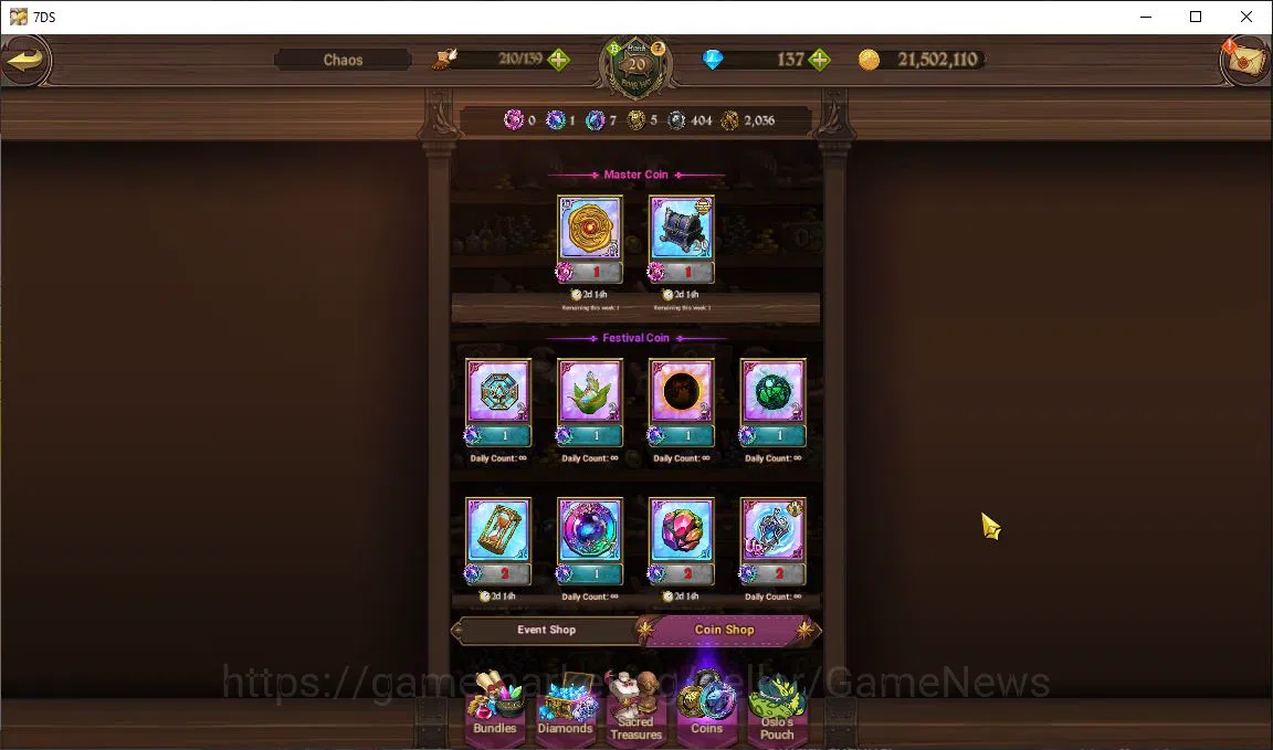 The Seven Deadly Sins: Grand Cross Accounts Global|1,5M CC|Starter Ch 5|137 DM+101 LS|4 UR| Me image 6