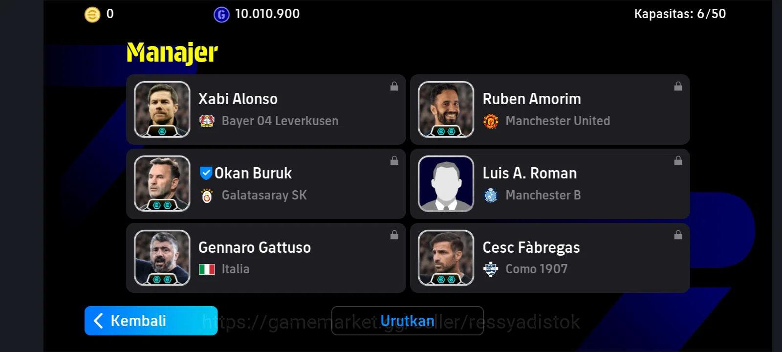 eFootball Accounts Legends & Iconic Players EFOOTBALL 2026 | PATRICK VIERA, SMOTT MCTOMINAY, IVAN CORDOBA, G BATISTUTA 3