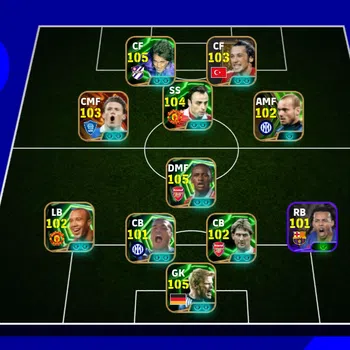 eFootball Accounts Legends & Iconic Players EFOOTBALL 2026 | PATRICK VIERA, SMOTT MCTOMINAY, IVAN CORDOBA, G BATISTUTA