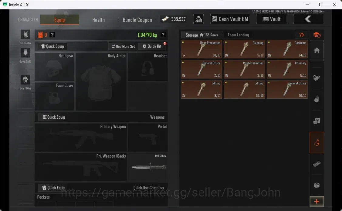 Arena Breakout Accounts Mobile | | LV 30 | SV 32.9 M | CV 8.0 M | RS AKM,  image 12