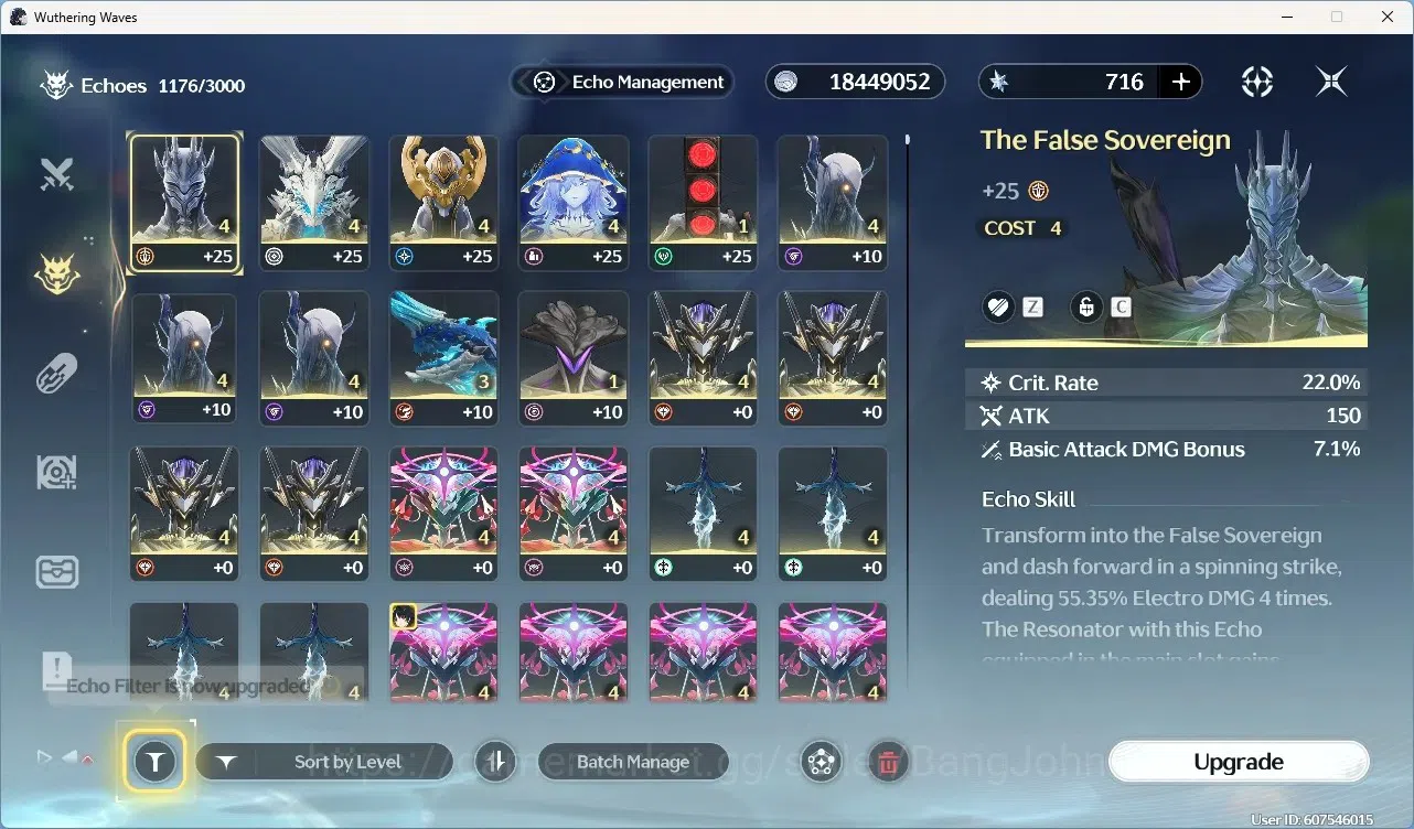 Wuthering Waves Accounts Starter EU|UL 49|Rank 5|2 Char Limited[Yangyang:Xuanling]+Sign,Xiangli Yao|716Astrite|Mc Female 18