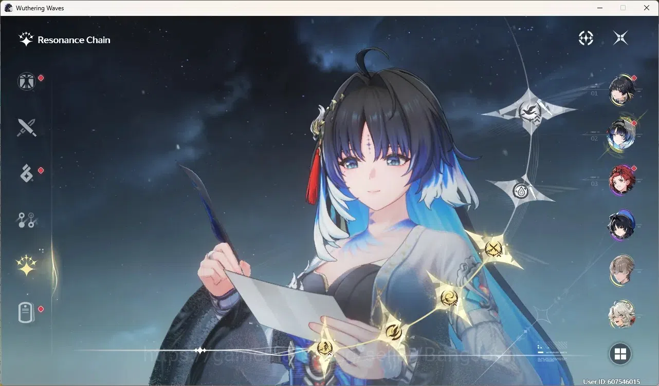 Wuthering Waves Accounts Starter EU|UL 49|Rank 5|2 Char Limited[Yangyang:Xuanling]+Sign,Xiangli Yao|716Astrite|Mc Female 3