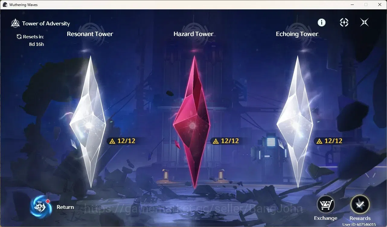 Wuthering Waves Accounts Starter EU|UL 49|Rank 5|2 Char Limited[Yangyang:Xuanling]+Sign,Xiangli Yao|716Astrite|Mc Female 5