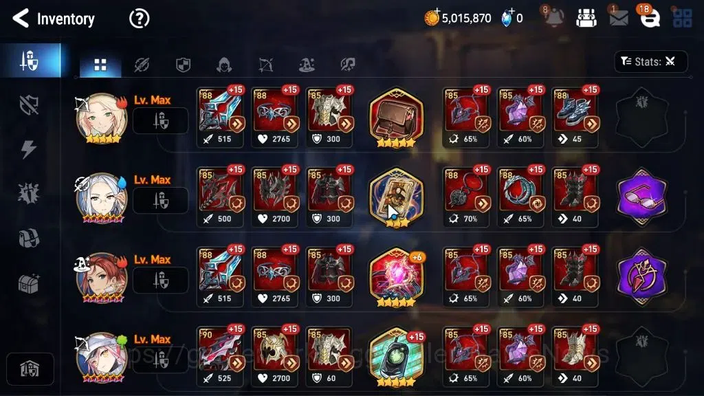 Epic Seven Accounts GLOBAL Unverif|New Era|8 ML(Rhiana N Luciel,LC Bel image 16
