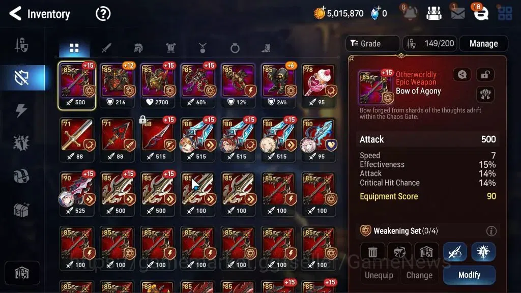 Epic Seven Accounts GLOBAL Unverif|New Era|8 ML(Rhiana N Luciel,LC Bel image 17