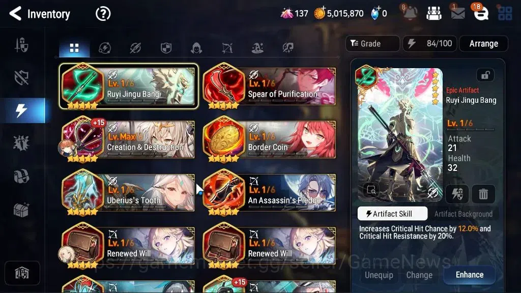 Epic Seven Accounts GLOBAL Unverif|New Era|8 ML(Rhiana N Luciel,LC Bel image 18