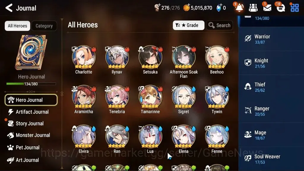 Epic Seven Accounts GLOBAL Unverif|New Era|8 ML(Rhiana N Luciel,LC Bel image 7