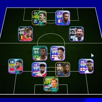eFootball Accounts Legends & Iconic Players Android|Power 3012|Epic Edwin van der Sar,Andriy Shevchenko|Show Time