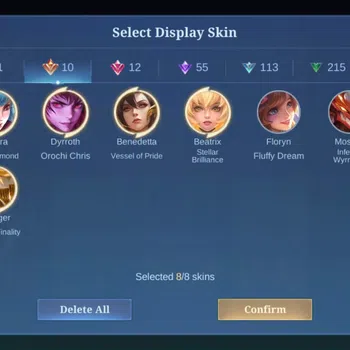 Mobile Legends: Bang Bang Accounts Rare Skin 446 Skins | Legend Franco | Lancelot Kishin | Soul Vessel Benedetta | 2 KOF