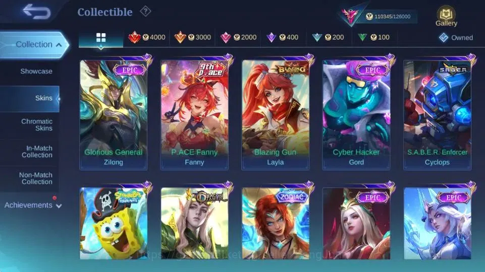 Mobile Legends: Bang Bang Accounts Global|Skin 399|Exalted|KOF Karina,SaintSeiya Vali image 13
