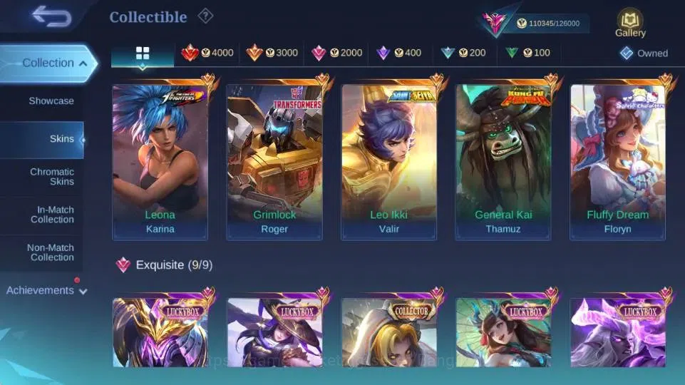 Mobile Legends: Bang Bang Accounts Global|Skin 399|Exalted|KOF Karina,SaintSeiya Vali image 17