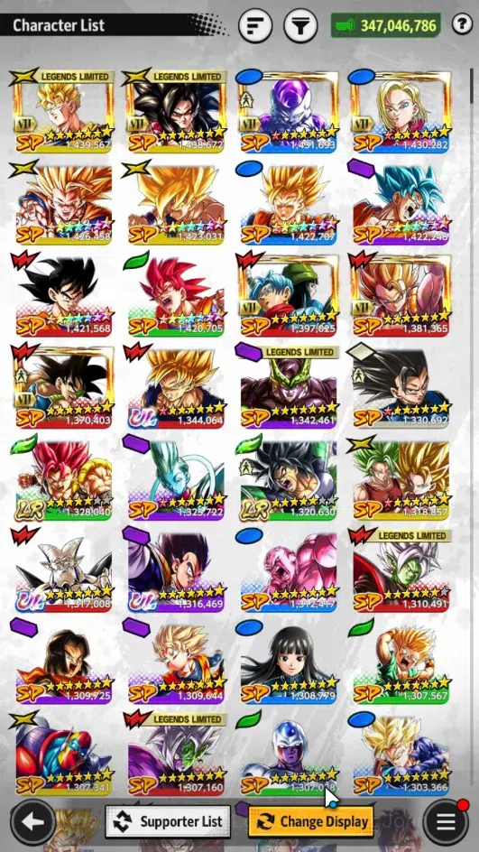 Dragon Ball Legends Accounts Android | Lvl 158|Ready PVP|347M Total Power|2 LR| image 6