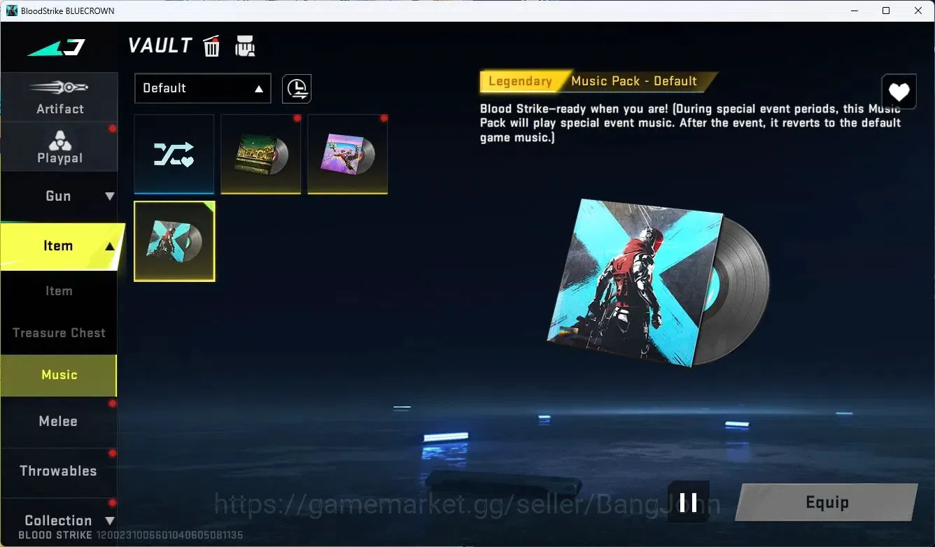Blood Strike Accounts ASIA |COLLAB=AK47,KAG-6,M700|ULTRA=P90|MORE DETAIL image 11