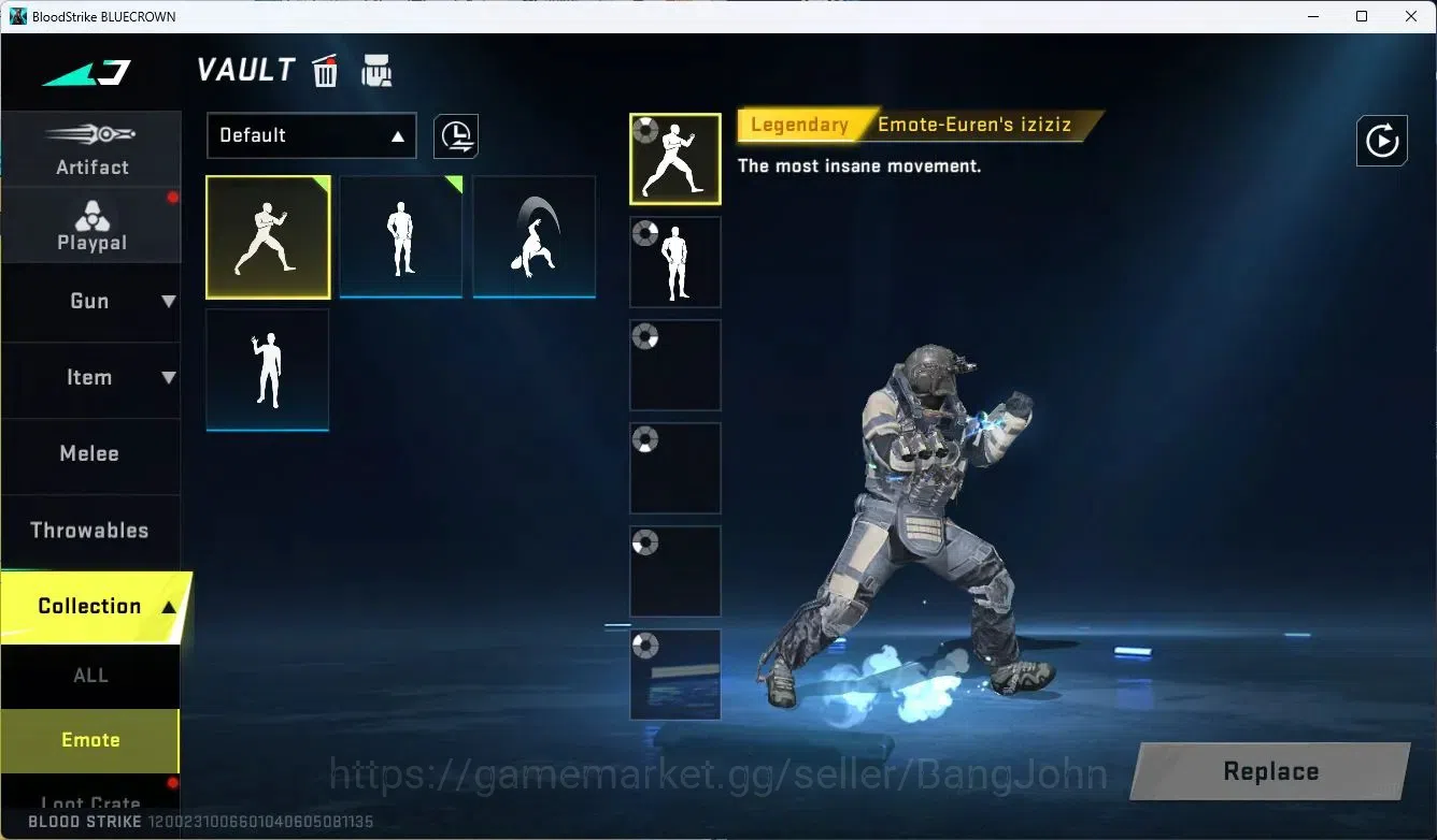 Blood Strike Accounts ASIA |COLLAB=AK47,KAG-6,M700|ULTRA=P90|MORE DETAIL image 13