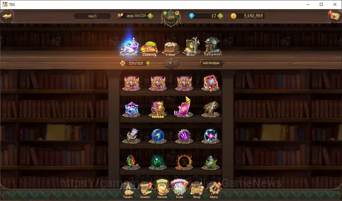 The Seven Deadly Sins: Grand Cross Accounts Asia|10 M CC|111 Ls|10 LR+8 UR+Many Collab|Roxy,Go image 6