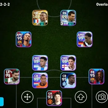 eFootball Accounts High-End Mobile|PW 2932|Kylian Mbappe BigT,P.E. Aubameyang Epic,Danlele Massaro Epic|2026|Check SS