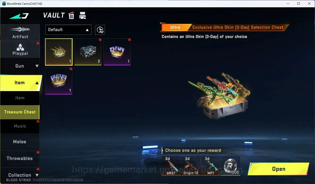 Blood Strike Accounts ASIA | ULTRA STRIKER: ETHAN - Raid Mask | Legendar image 5
