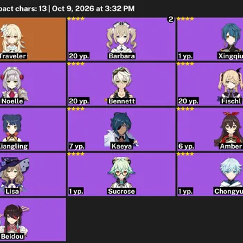 Genshin Impact Accounts Starter Genshin Impact Asia Server | Starter AR 20-29 | Jean + Silver Sword | Full Access #35