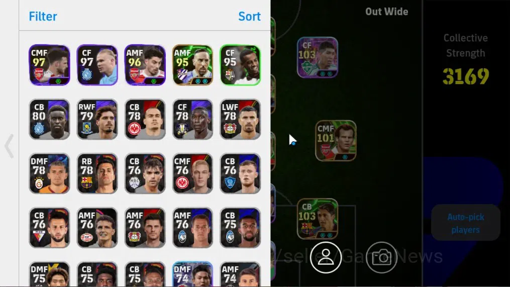 eFootball Accounts Android|Epic Marco van Basten,Gerrard,Edmilson,Rij image 2