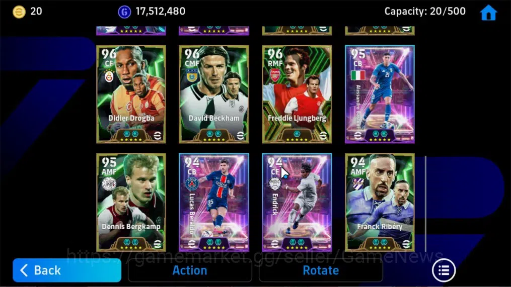 eFootball Accounts Android|Epic Marco van Basten,Gerrard,Edmilson,Rij image 9
