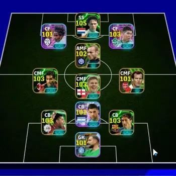eFootball Legends & Iconic Players Android|Epic Marco van Basten,Gerrard,Edmilson,Rij image 1
