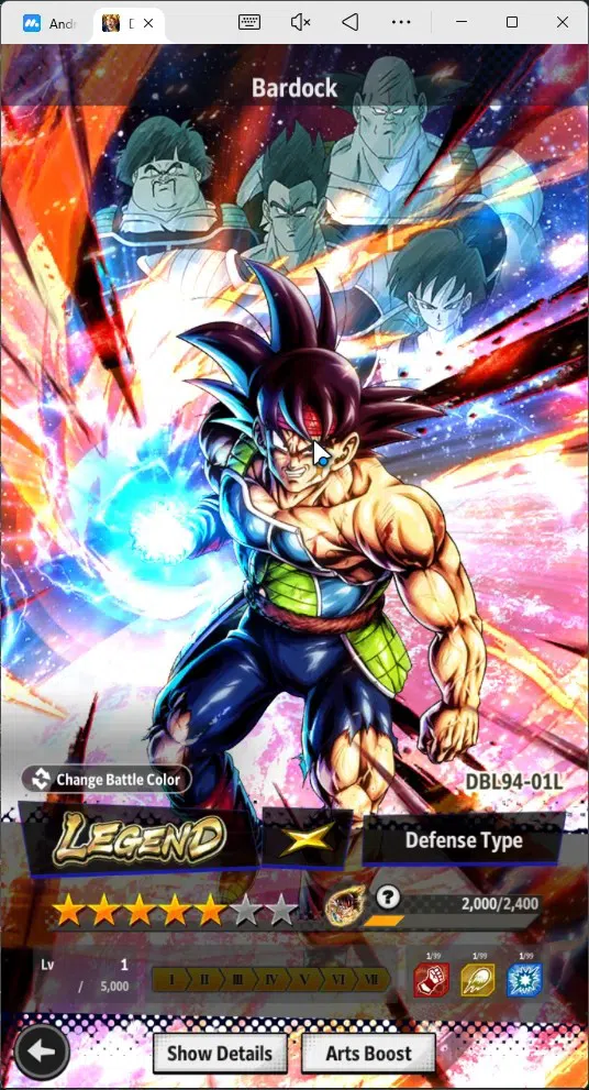 Dragon Ball Legends Accounts Android | Lvl 149|11.5M Total Power|161 CC|2 UL|2 image 10