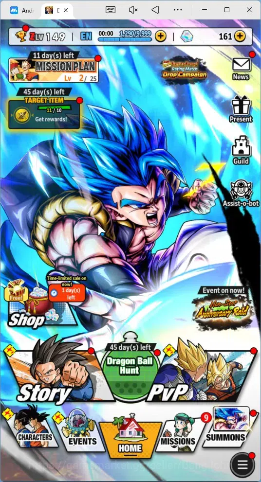 Dragon Ball Legends Accounts Android | Lvl 149|11.5M Total Power|161 CC|2 UL|2 image 16