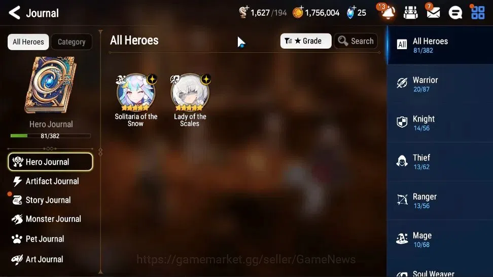 Epic Seven Accounts High-End GLOBAL UnVerif|New Era| 2 ML (LOT Scales,Solitaria of Snow)+Cecilia,Kise,Yulha,Iseria|8,5k 6