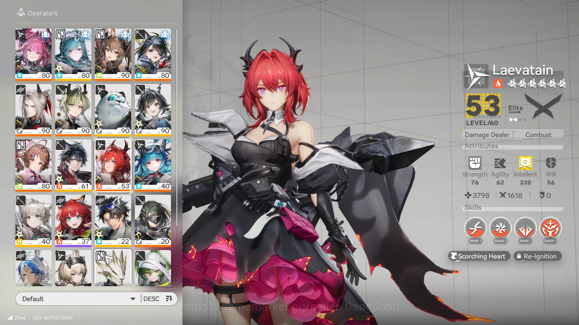 Arknights: Endfield Accounts ASIA | 4Limit+1Sign |Laevatain p1 Sign,Yvonne,Gilberta,Tangtang Lastrite,Lifeng,Pogra,Ardelia 5