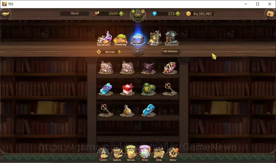 The Seven Deadly Sins: Grand Cross Accounts Global|1,8M CC|130 LS 272 DM|2 LR+8 UR|Brunhild,El image 15