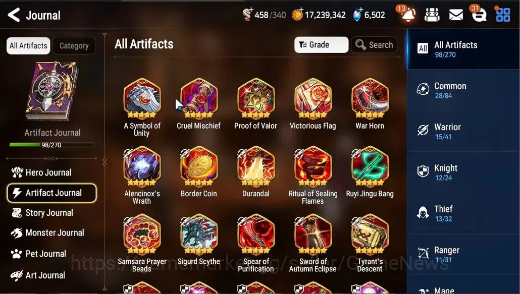 Epic Seven Accounts GLOBAL UNVERIF|New Era|15 ML(LOTScales,EIlynav,LWP image 12