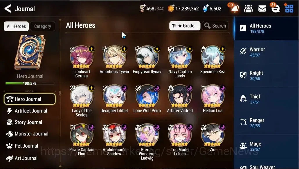 Epic Seven Accounts GLOBAL UNVERIF|New Era|15 ML(LOTScales,EIlynav,LWP image 4