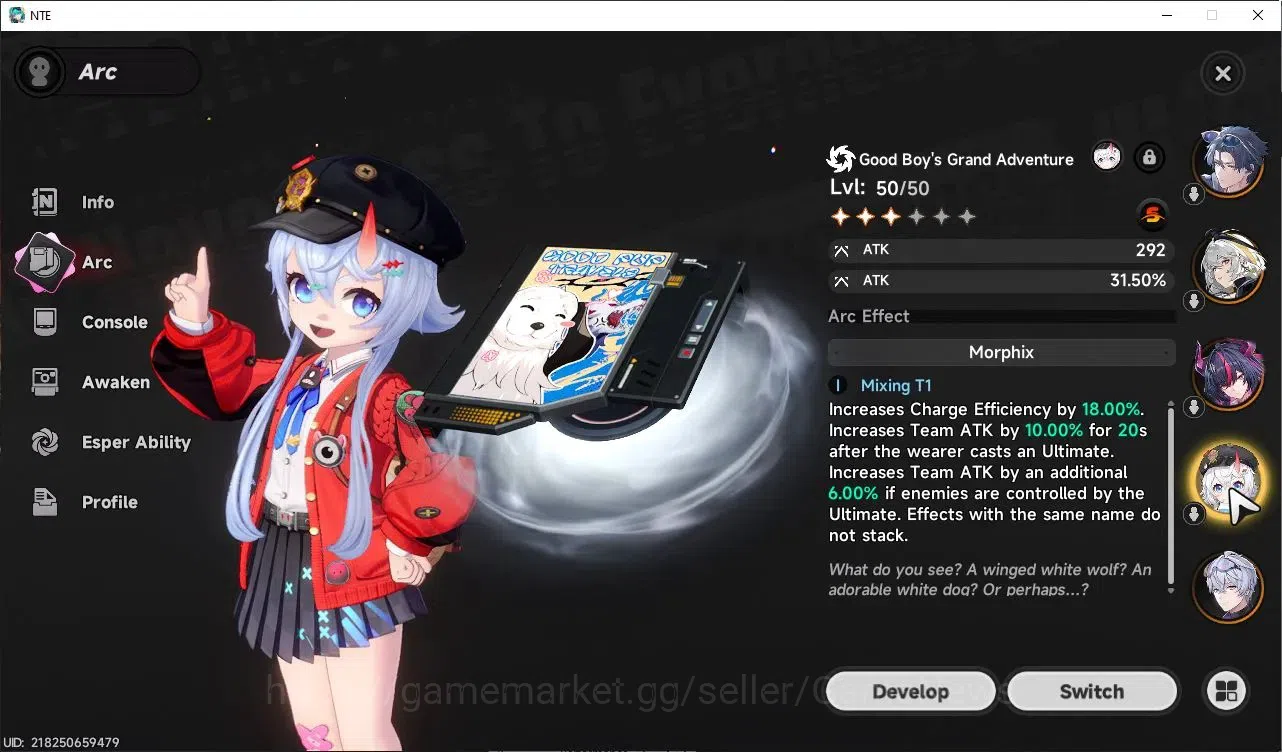 Neverness to Everness Accounts GLOBAL SEA|HL 44|TL 32|3 Limited 11