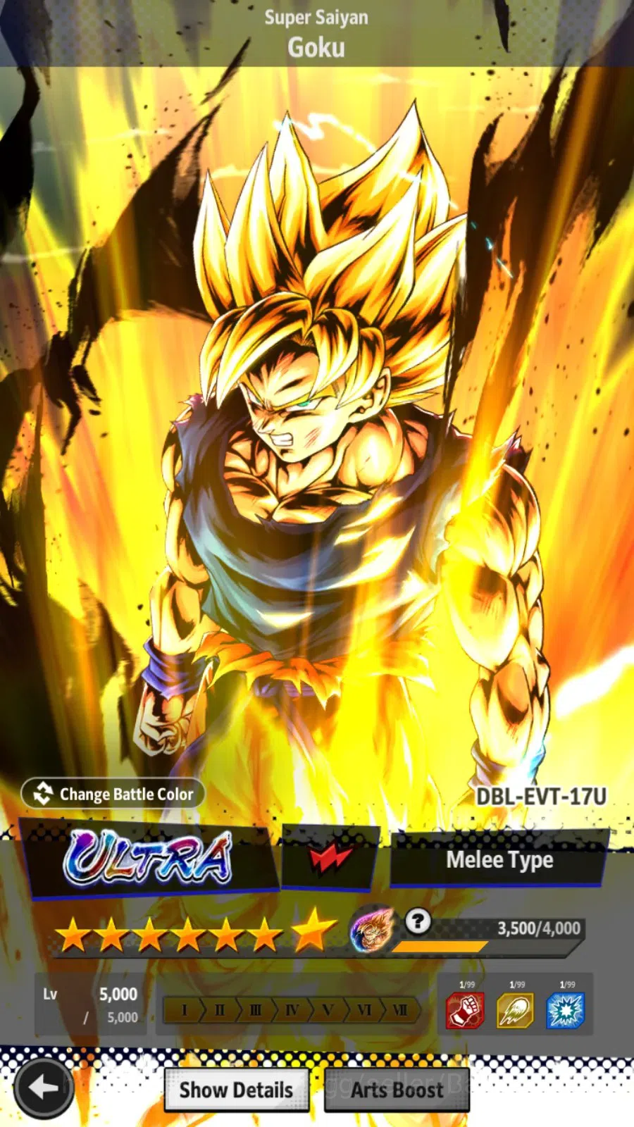 Dragon Ball Legends Accounts Android | Lvl 147|29M Total Power|35K CC|1 LR|2 UL image 3