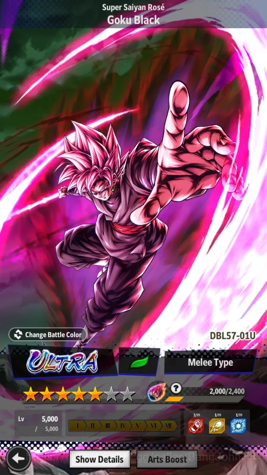 Dragon Ball Legends Accounts Android | Lvl 147|29M Total Power|35K CC|1 LR|2 UL image 4