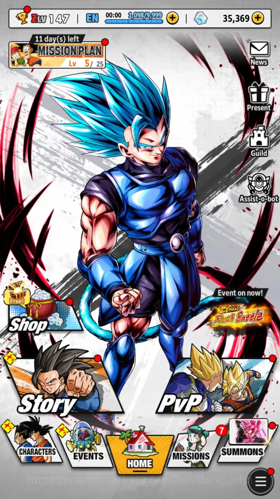 Dragon Ball Legends Accounts Android | Lvl 147|29M Total Power|35K CC|1 LR|2 UL image 8