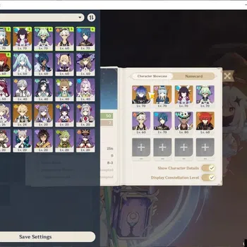 Genshin Impact Others ASIA|AR 50|Prime Team Flins|3 Limited+25(*4Charact image 1