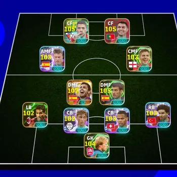 eFootball Accounts Legends & Iconic Players EFOOTBALL COLECTIVE 3214+ | BIGTIME RODRI,PEP GUARDIOLA,RONALDO PACK,L SUAREZ,S