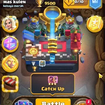 Clash Royale Accounts High-End Trophy 9500|CL 1512|KTL 15|121 Cards|1 Max|8 Champ|1 Hero|19 Evo|Arena 24|1805 Gems|52K